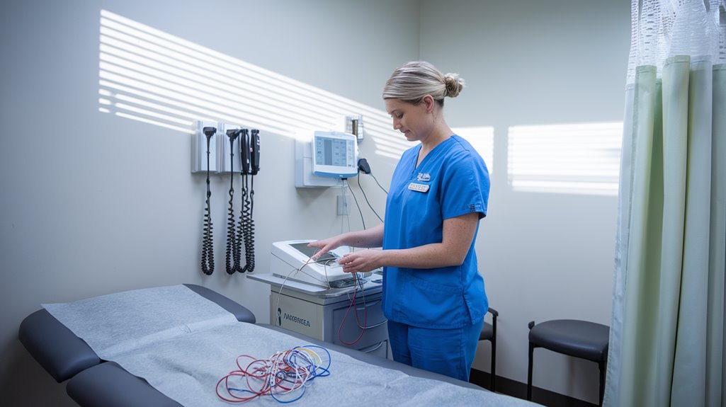 ekg procedure at urgent care
